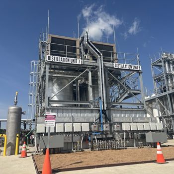 A Gas Refrigerant Reclamation Separator