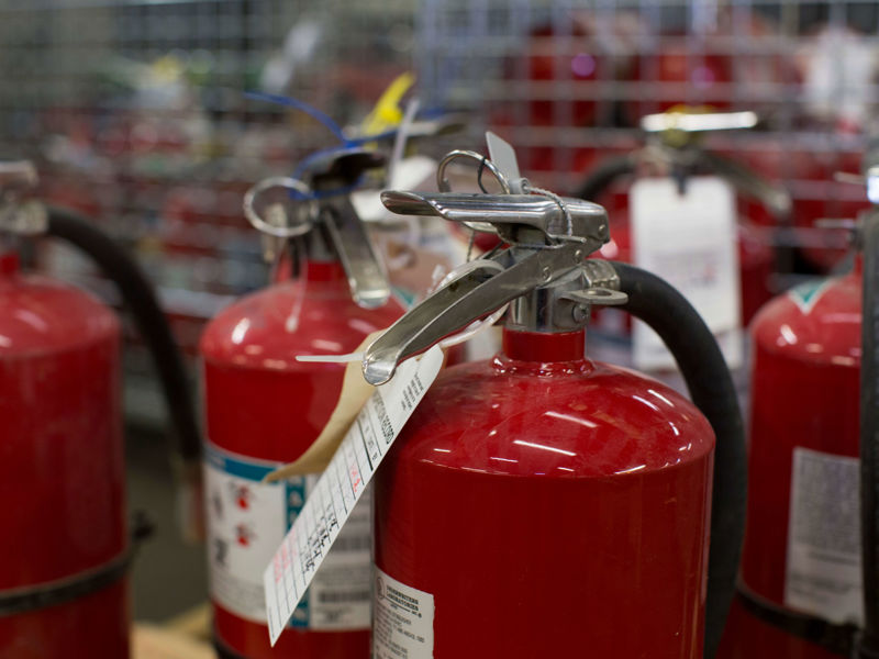 decommissioned fire suppression system