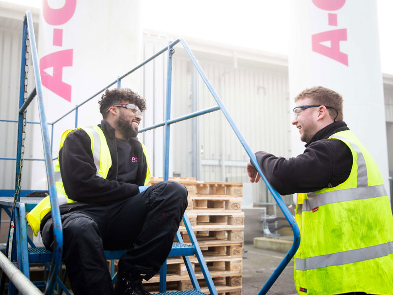 Rapid Engineers On Steps