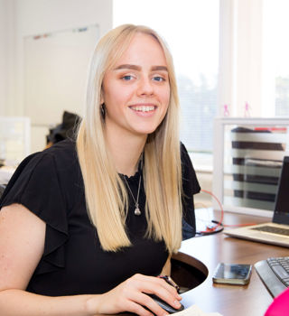 Person At Desk