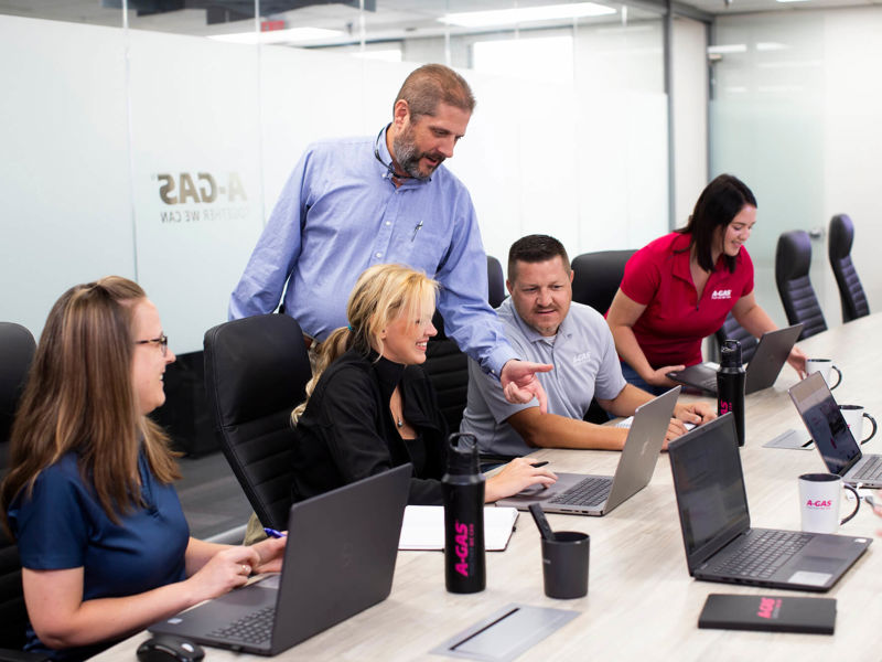 People Working at BG Office