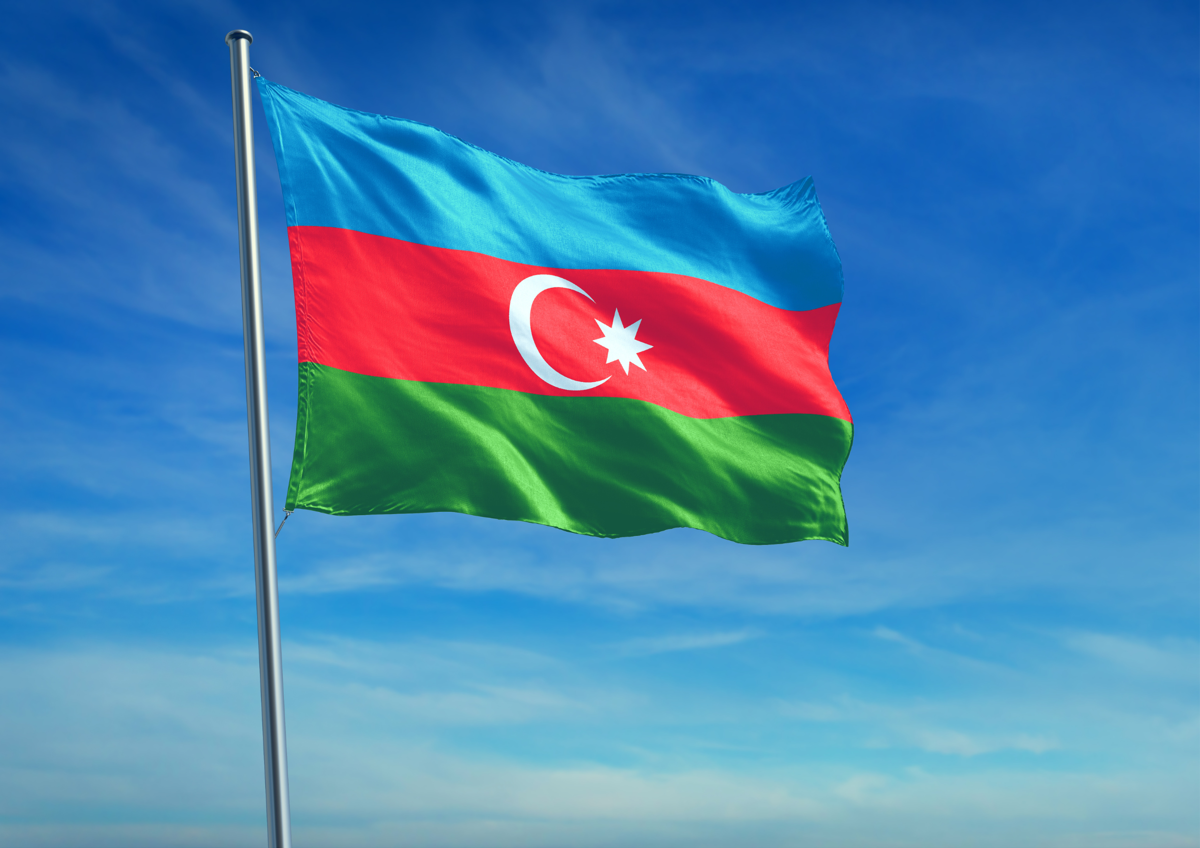 Azerbaijan Flag