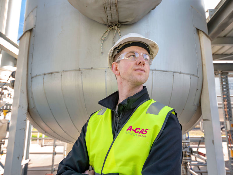 Technician Standing by Separators (1)