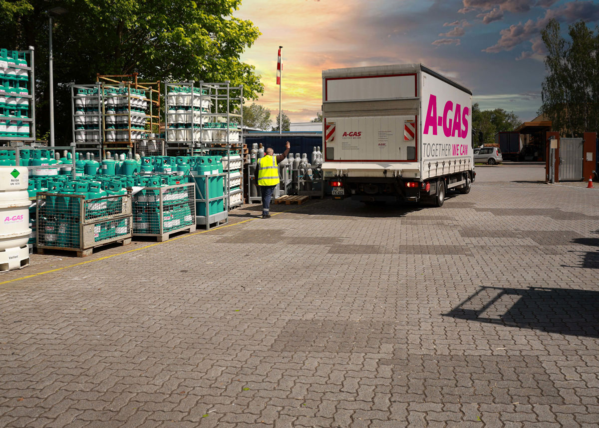 On Site With Lorry