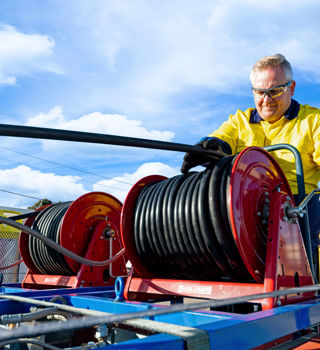 Person Working Onsite - Rapid Recovery