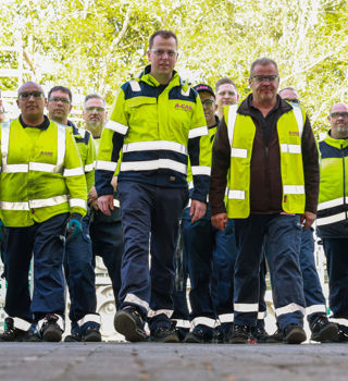 Team Lined Up On Site (3)