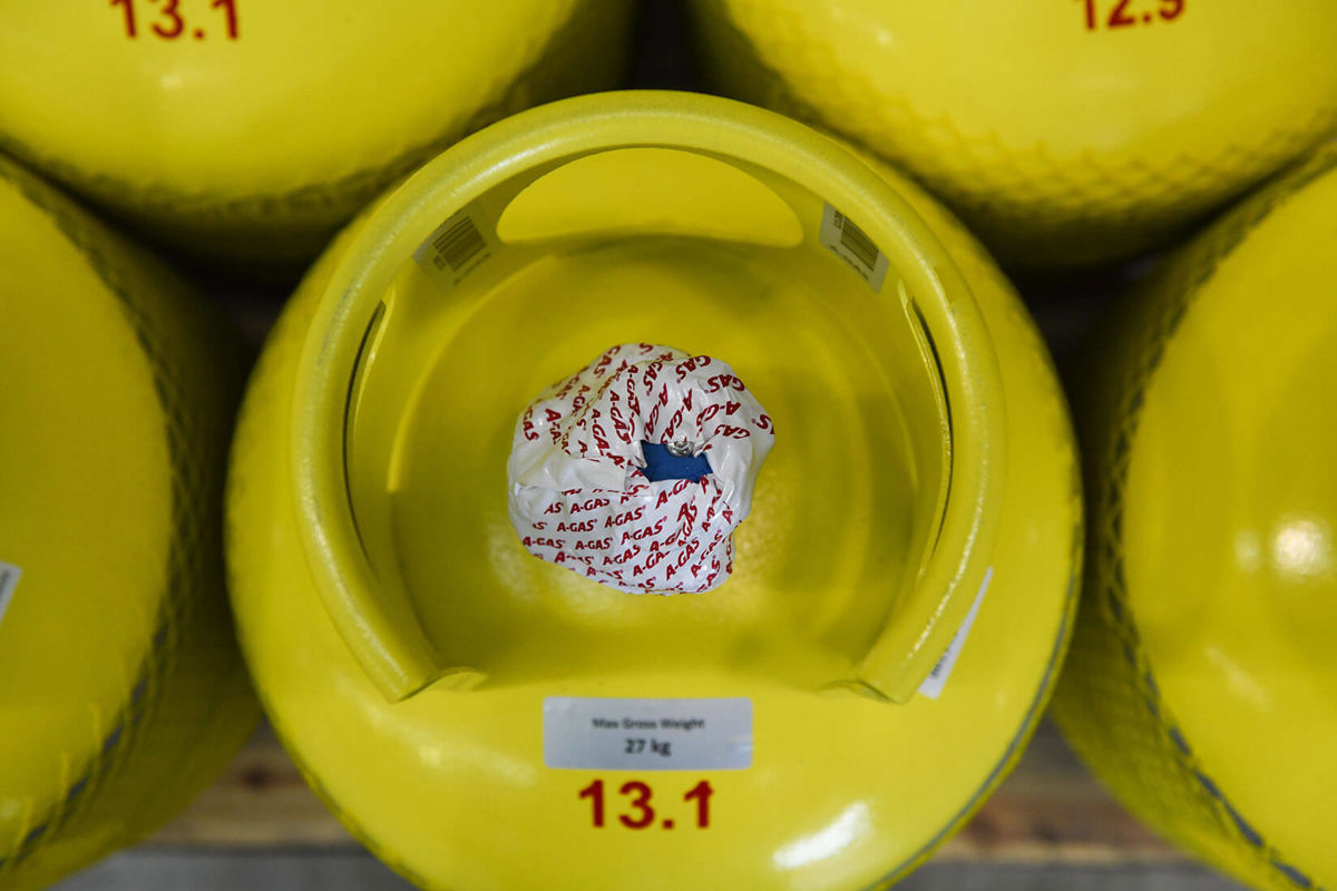 NZ Reclaim Cylinder From Above