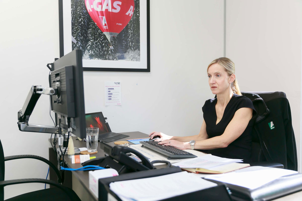 Person Working At Desk (2)