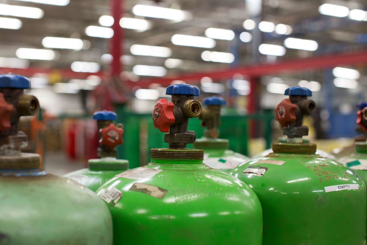 Green Cylinder