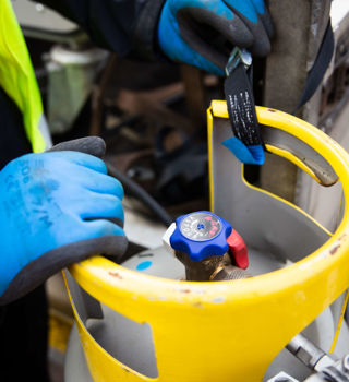 Rapid Engineer Working Close Up