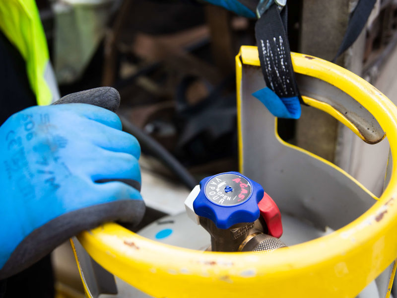 Rapid Engineer Working Close Up